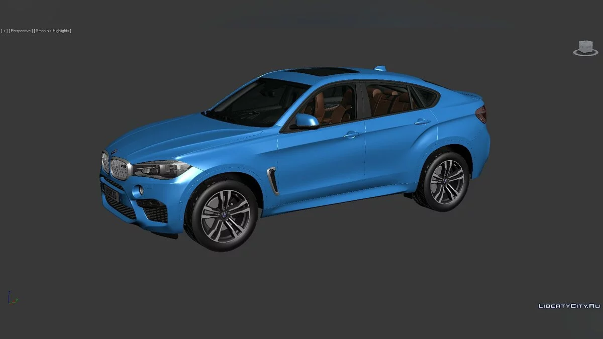 3D Models BMW X6 2015 / Файлы для модмейкеров