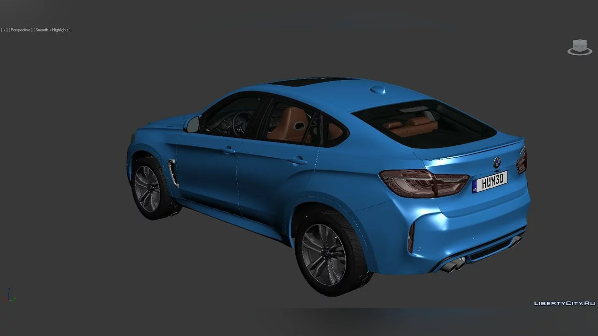 3D Models BMW X6 2015 / Файлы для модмейкеров