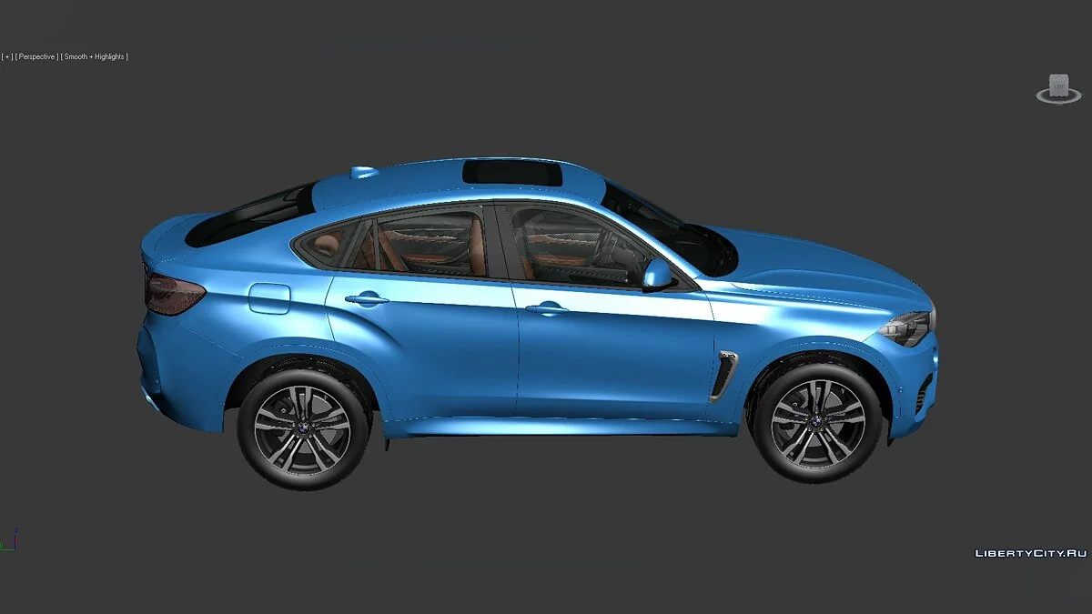 3D Models BMW X6 2015 / Файлы для модмейкеров