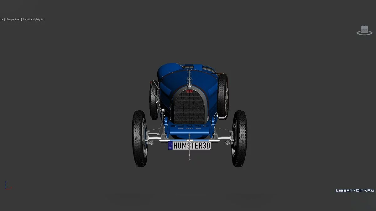 3D Models Bugatti Type 35 1924 / Файлы для модмейкеров
