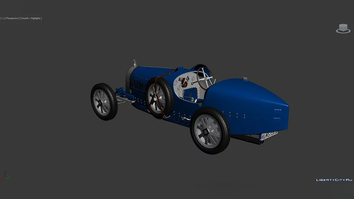 3D Models Bugatti Type 35 1924 / Файлы для модмейкеров