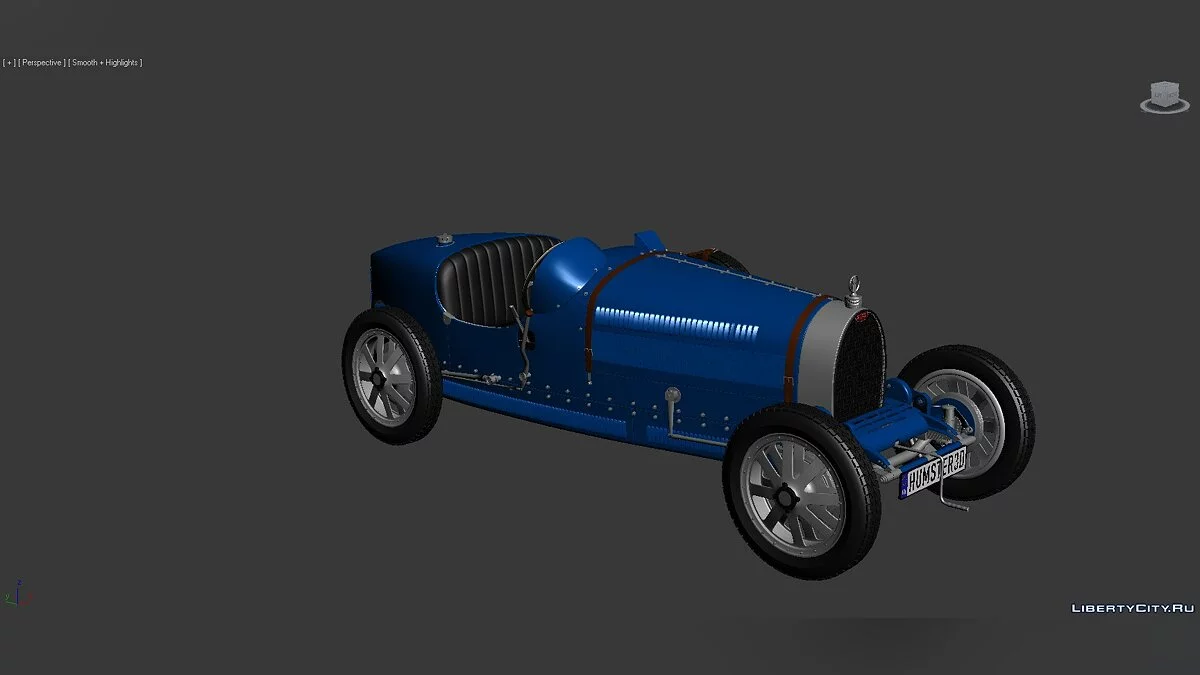 3D Models Bugatti Type 35 1924 / Файлы для модмейкеров