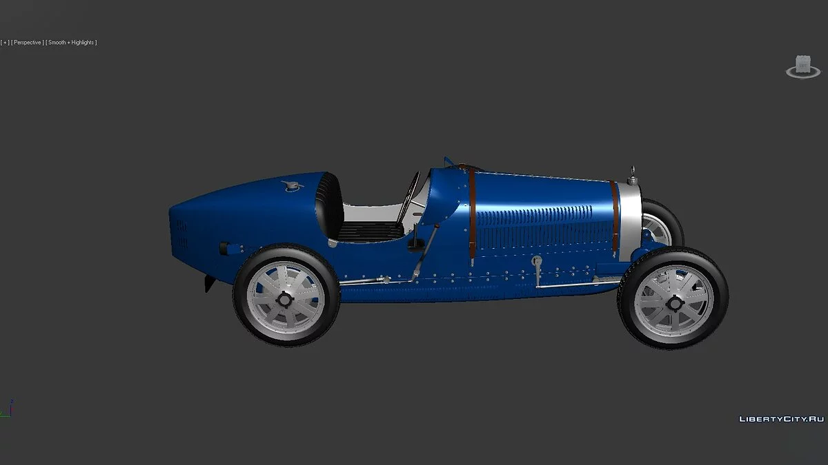 3D Models Bugatti Type 35 1924 / Файлы для модмейкеров