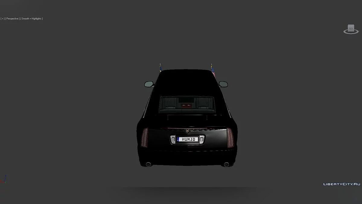 3D Models Cadillac US Presidential State 2017 / Файлы для модмейкеров