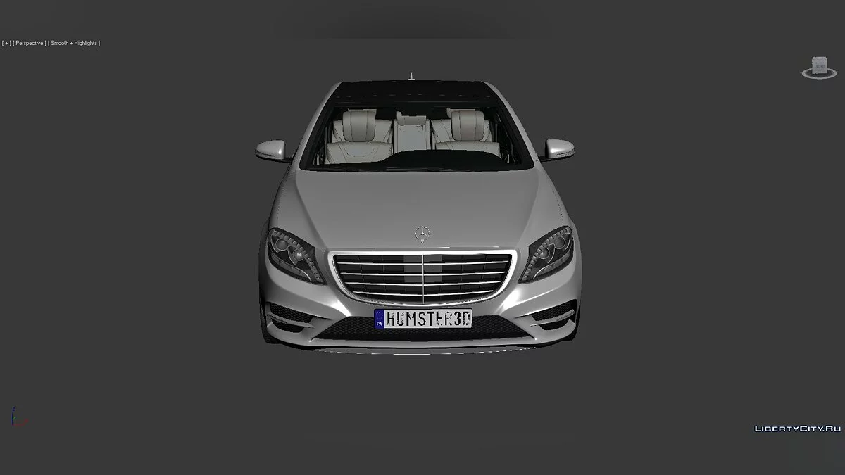 3D Models Mercedes-Benz S-Class (W222) 2014 / Файлы для модмейкеров