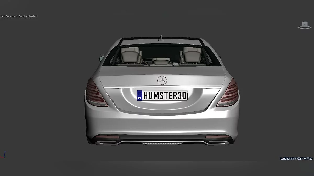 3D Models Mercedes-Benz S-Class (W222) 2014 / Файлы для модмейкеров
