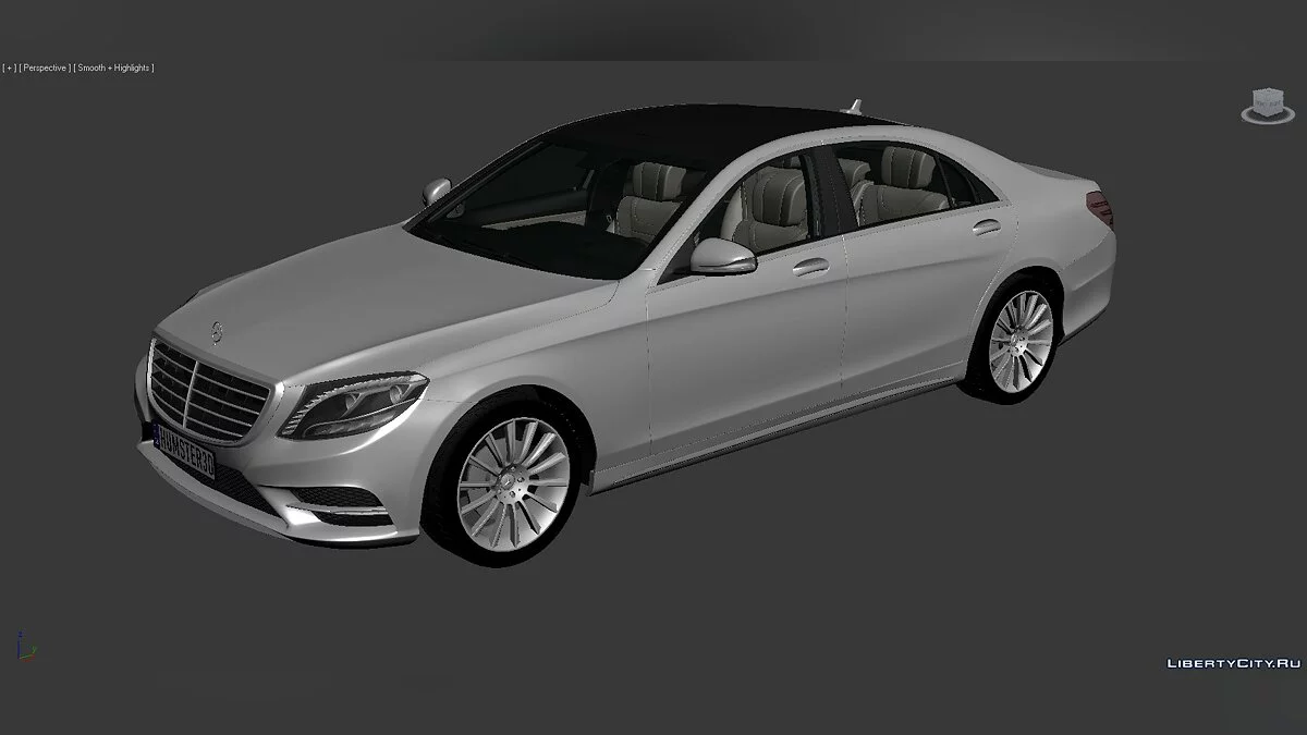 3D Models Mercedes-Benz S-Class (W222) 2014 / Файлы для модмейкеров