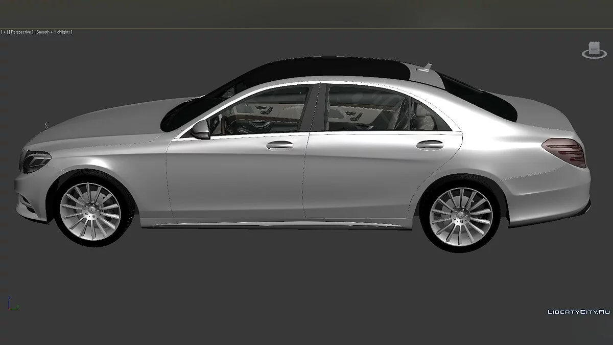 3D Models Mercedes-Benz S-Class (W222) 2014 / Файлы для модмейкеров