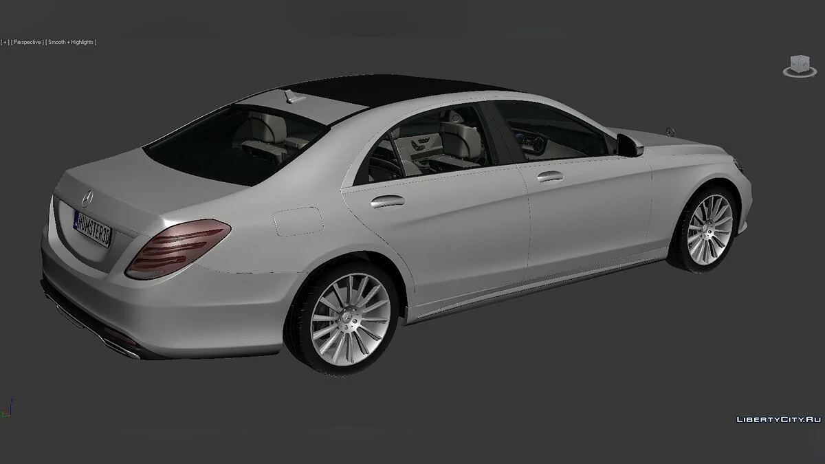 3D Models Mercedes-Benz S-Class (W222) 2014 / Файлы для модмейкеров