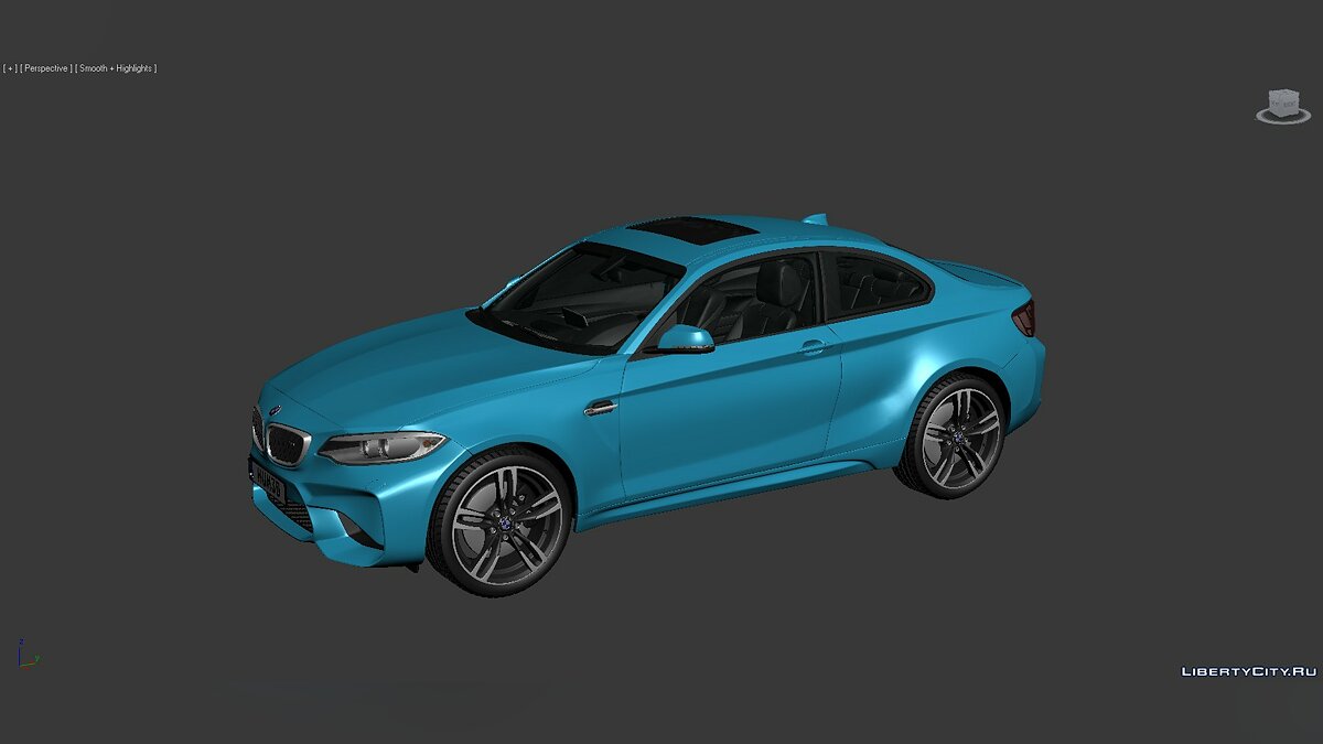 3D Models BMW 2 Series (F87) 2015 для модмейкеров - Картинка #1