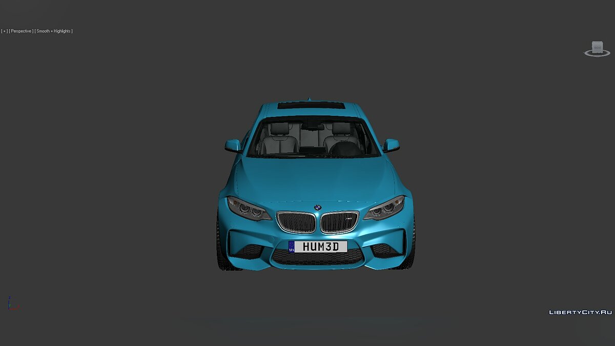 3D Models BMW 2 Series (F87) 2015 для модмейкеров - Картинка #3