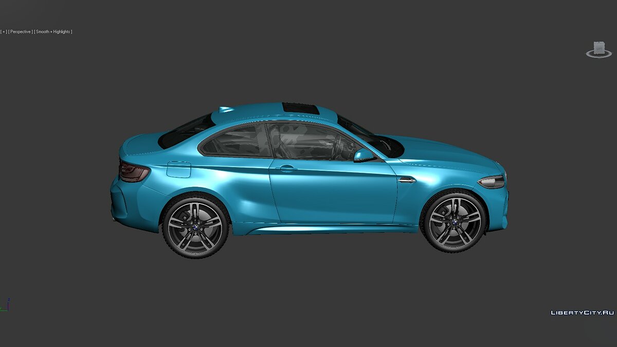 3D Models BMW 2 Series (F87) 2015 для модмейкеров - Картинка #5