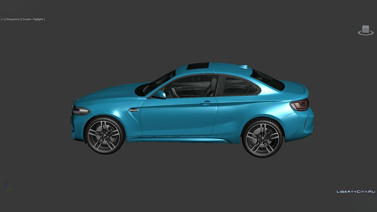 3D Models BMW 2 Series (F87) 2015 для модмейкеров - Картинка #6