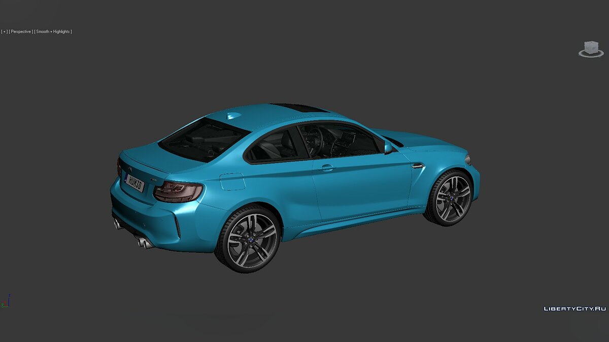3D Models BMW 2 Series (F87) 2015 для модмейкеров - Картинка #8