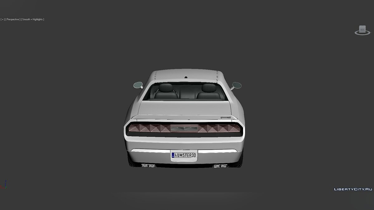 3D Models Dodge Challenger SRT8 2011 для модмейкеров - Картинка #3