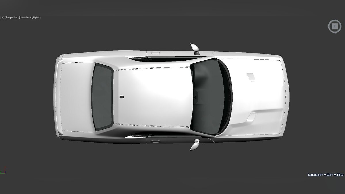 3D Models Dodge Challenger SRT8 2011 для модмейкеров - Картинка #5