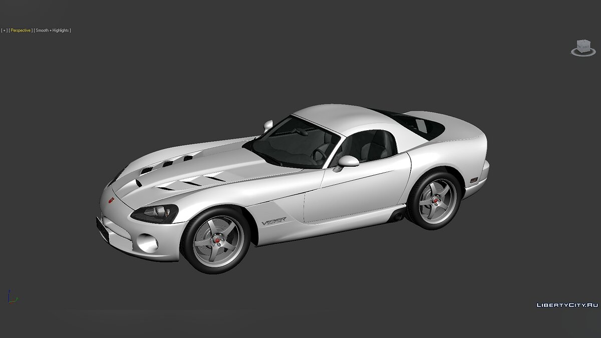 3D Models Dodge Viper SRT10 2010 для модмейкеров - Картинка #1