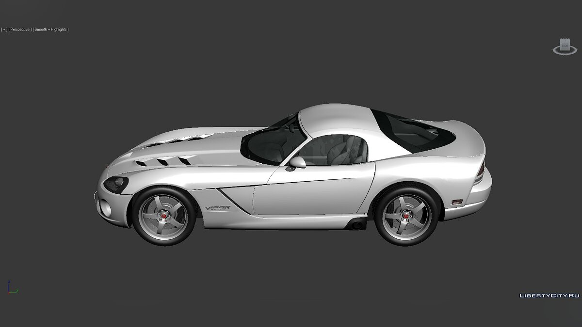 3D Models Dodge Viper SRT10 2010 для модмейкеров - Картинка #2