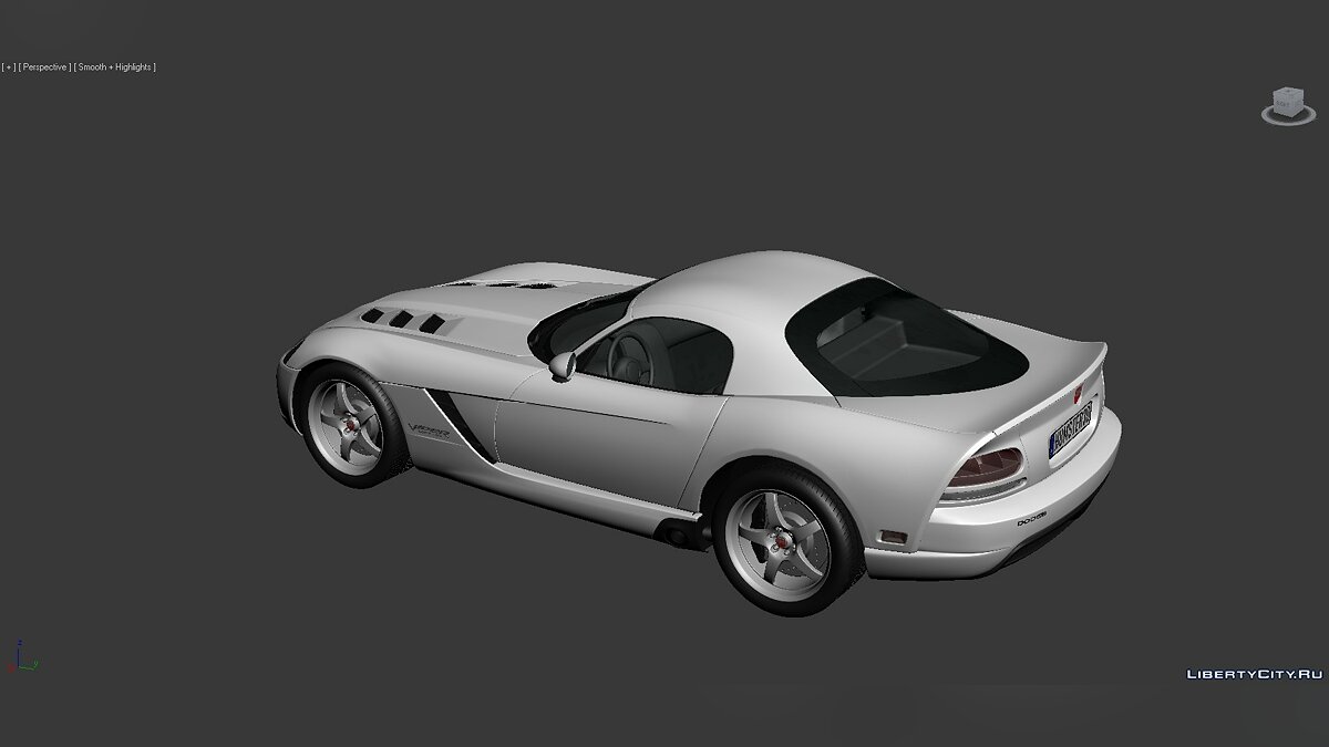 3D Models Dodge Viper SRT10 2010 для модмейкеров - Картинка #3