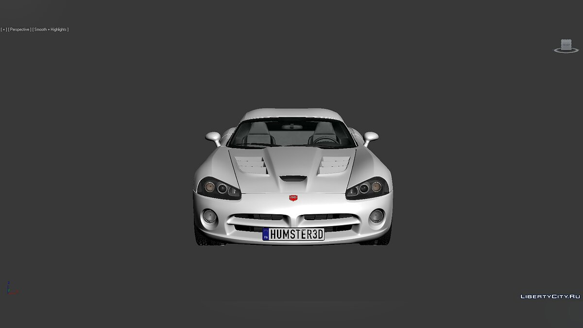 3D Models Dodge Viper SRT10 2010 для модмейкеров - Картинка #4