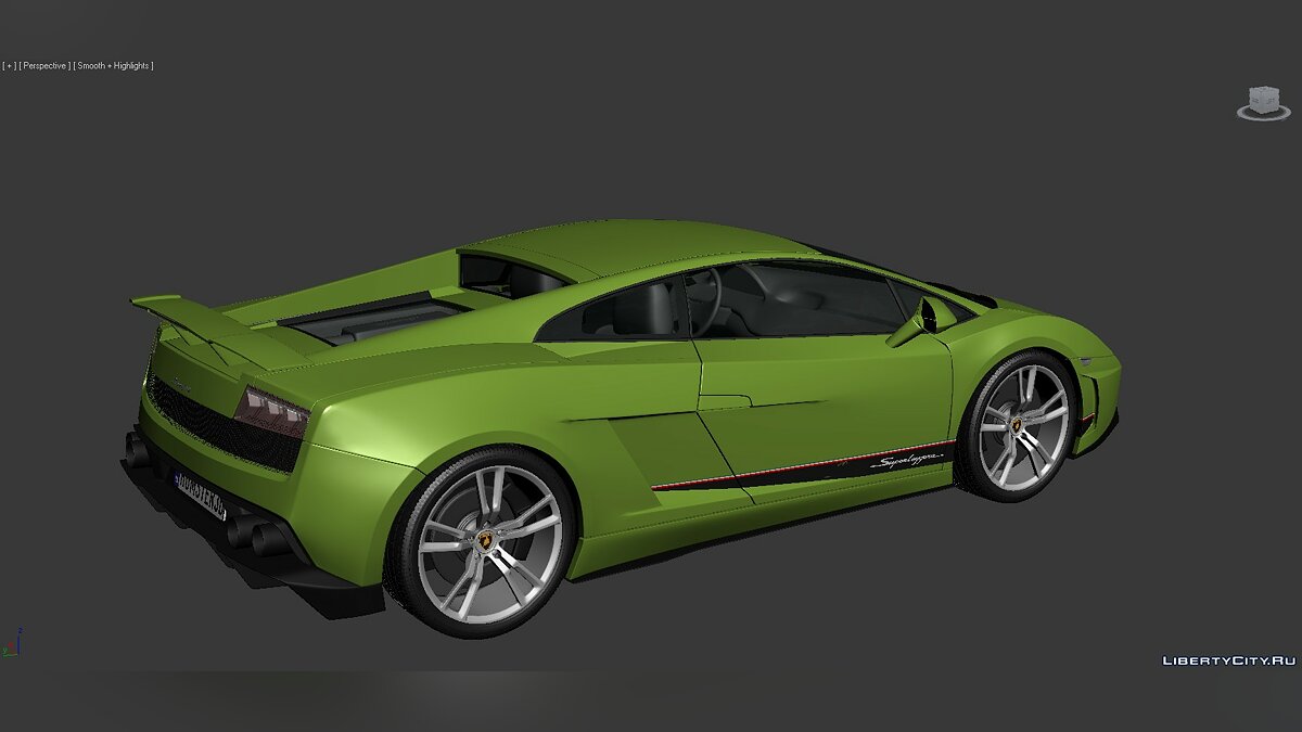 3D Models Lamborghini Gallardo LP570-4 Superleggera 2011 для модмейкеров - Картинка #6
