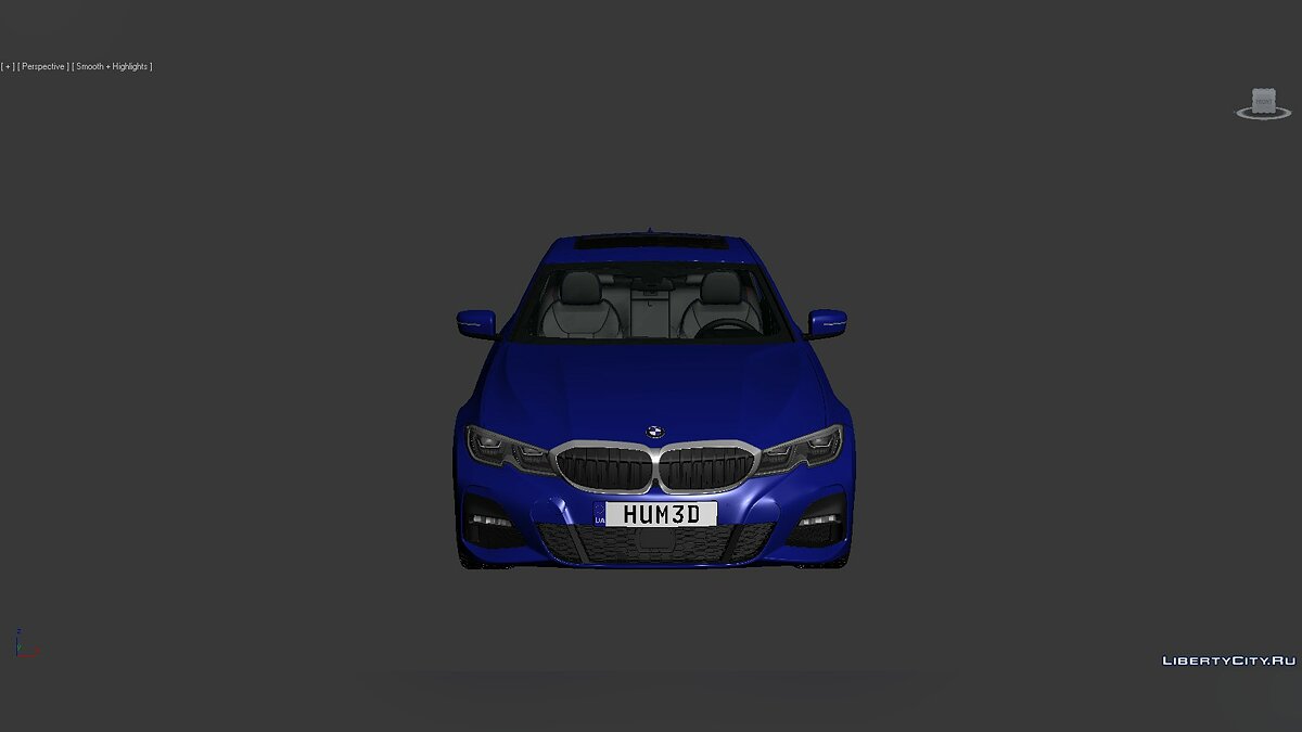 3D Models BMW 3 Series (G20) 2019 для модмейкеров - Картинка #4