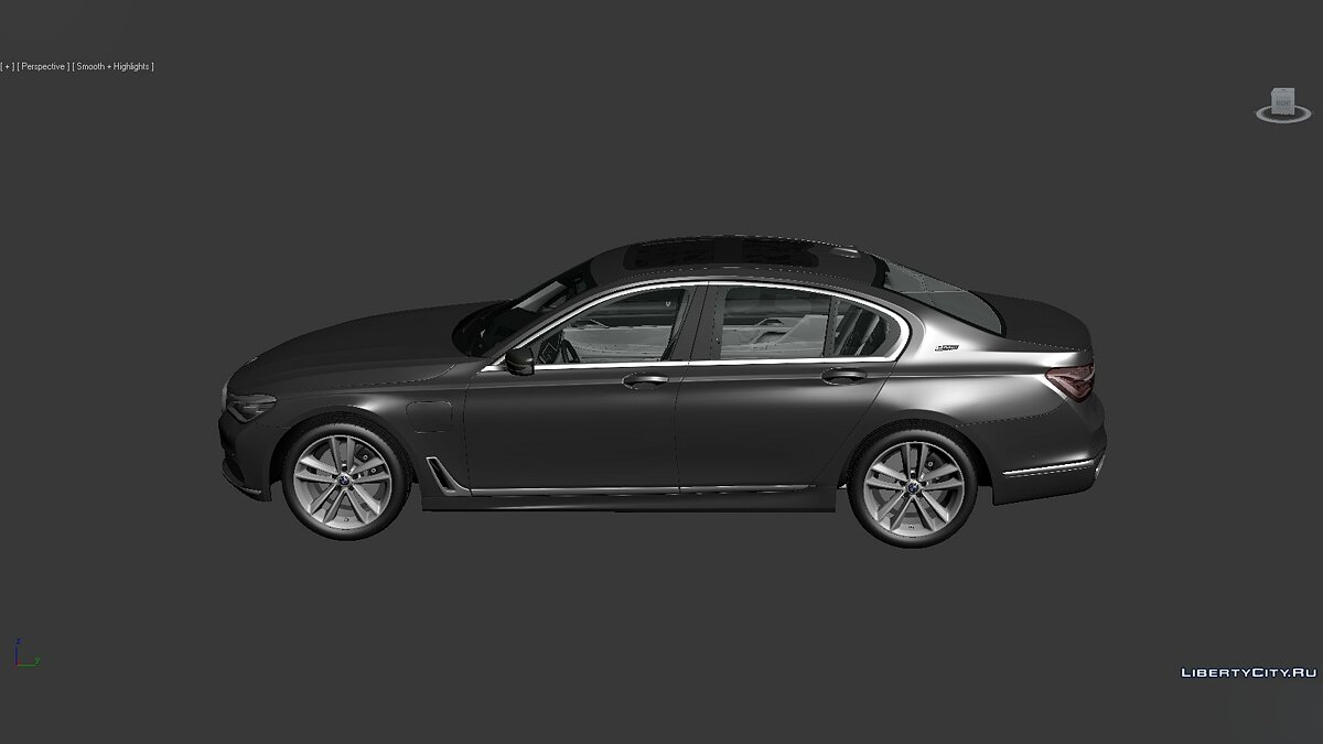 3D Models BMW 7 Series (G12) 2015 для модмейкеров - Картинка #6