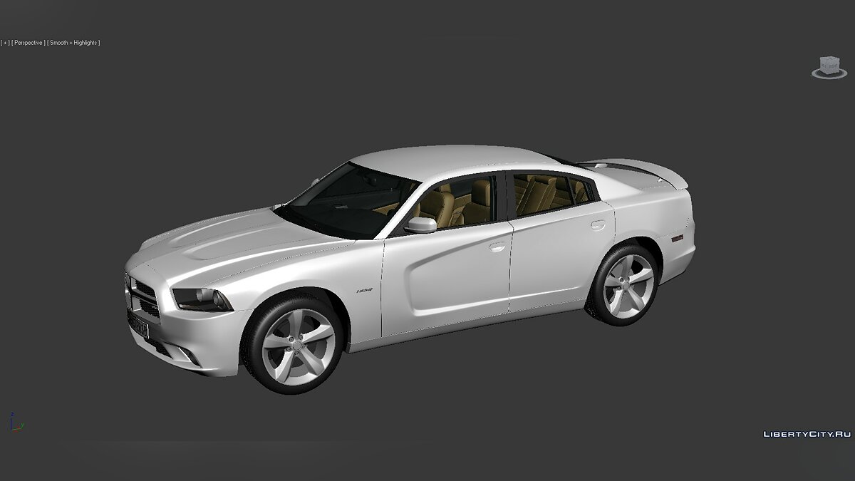3D Models Dodge Charger 2011 для модмейкеров - Картинка #1