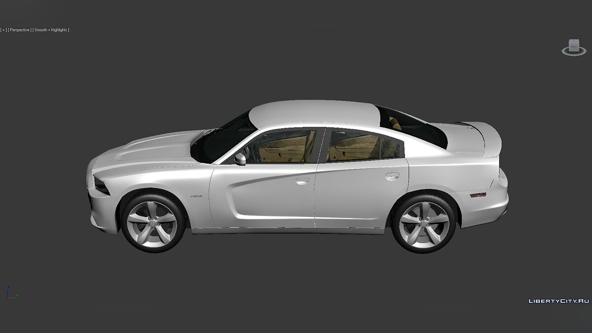 3D Models Dodge Charger 2011 для модмейкеров - Картинка #2