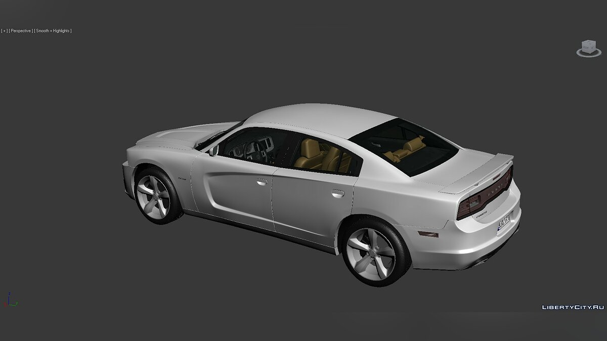 3D Models Dodge Charger 2011 для модмейкеров - Картинка #3