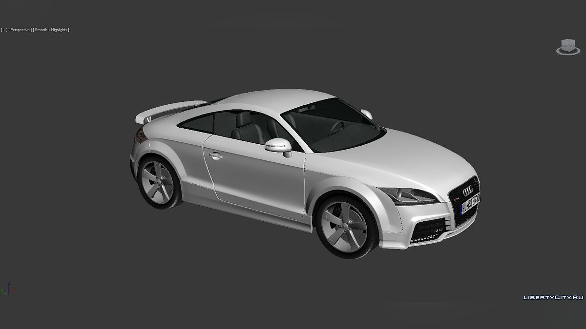 3D Models Audi TT RS 2010 для модмейкеров - Картинка #1