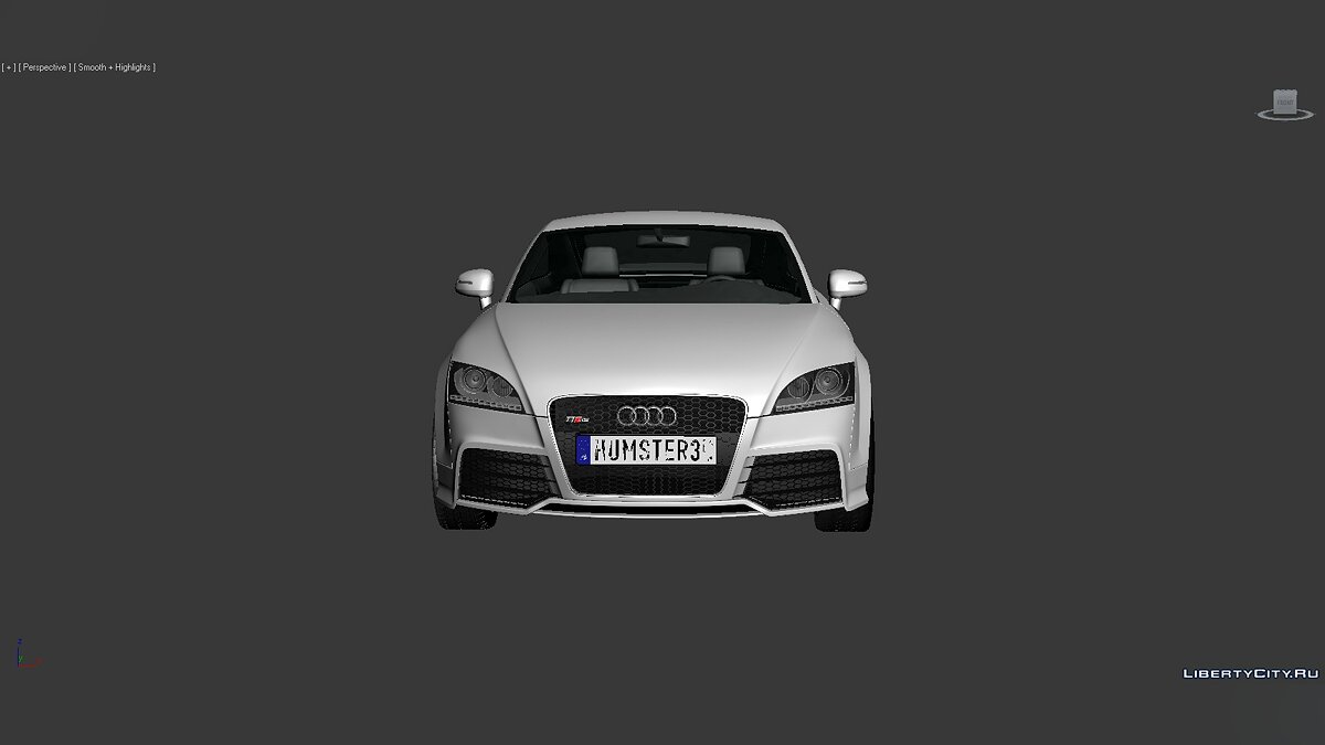 3D Models Audi TT RS 2010 для модмейкеров - Картинка #2