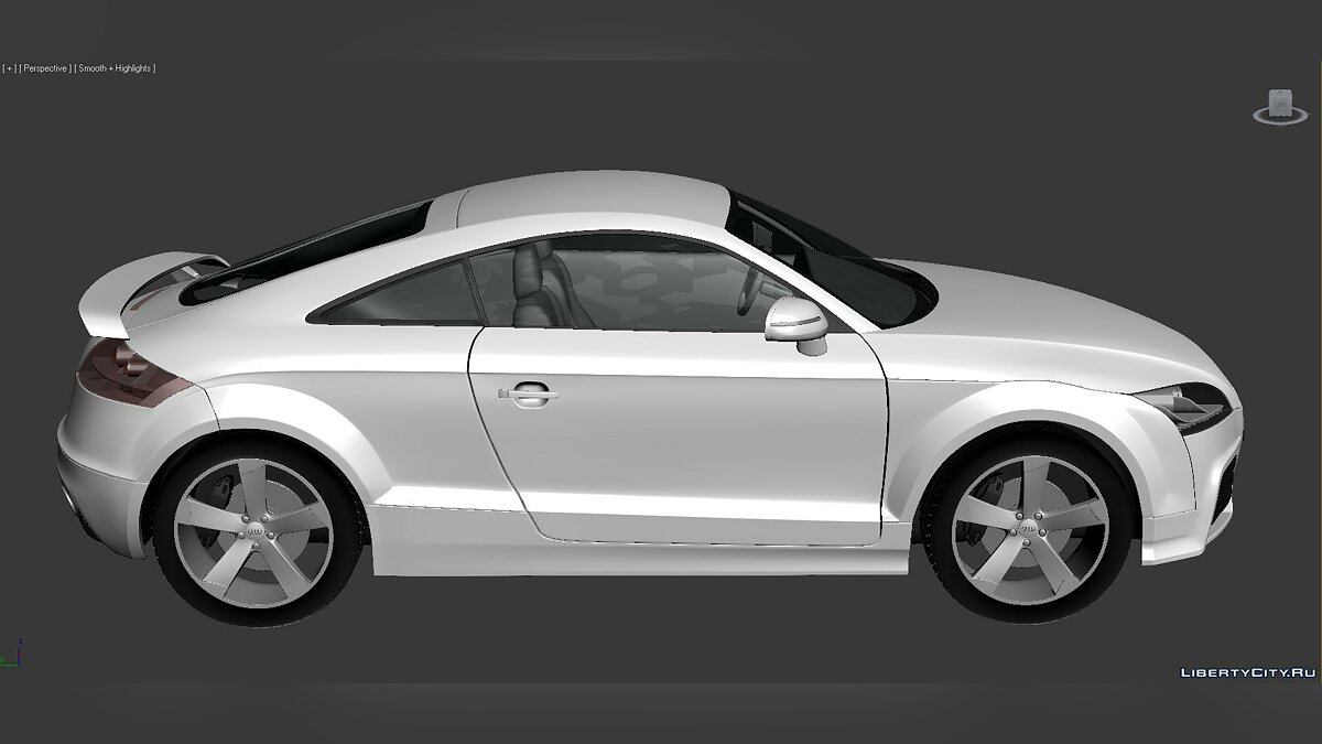 3D Models Audi TT RS 2010 для модмейкеров - Картинка #3