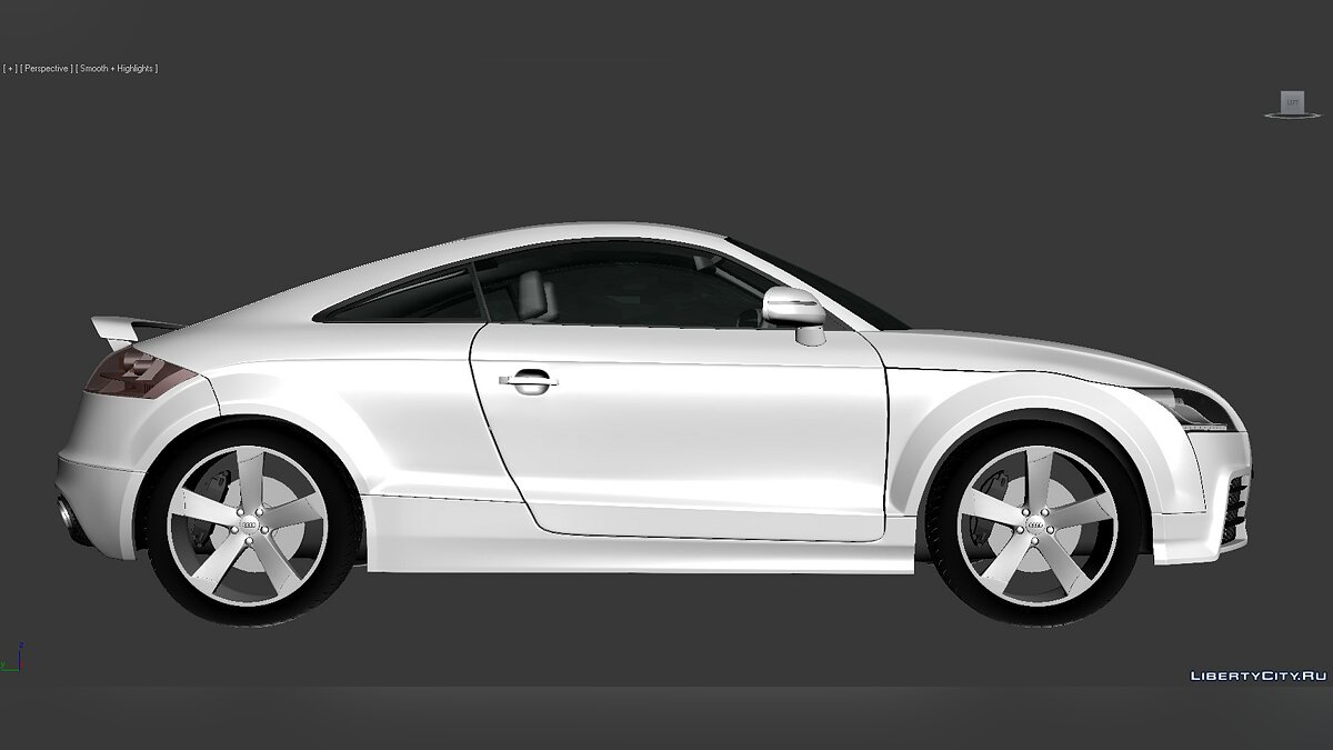 3D Models Audi TT RS 2010 для модмейкеров - Картинка #4