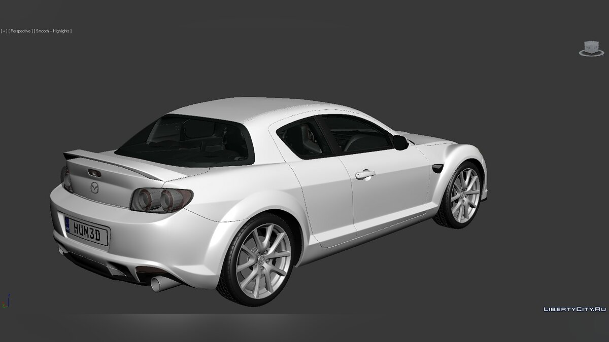3D Models Mazda RX-8 2008 для модмейкеров - Картинка #8
