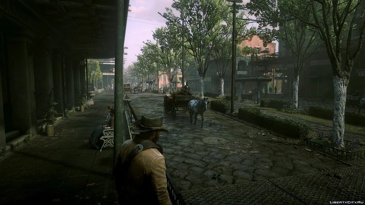 UHG Reshade - увеличение реалистичности графики / Red Dead Redemption 2