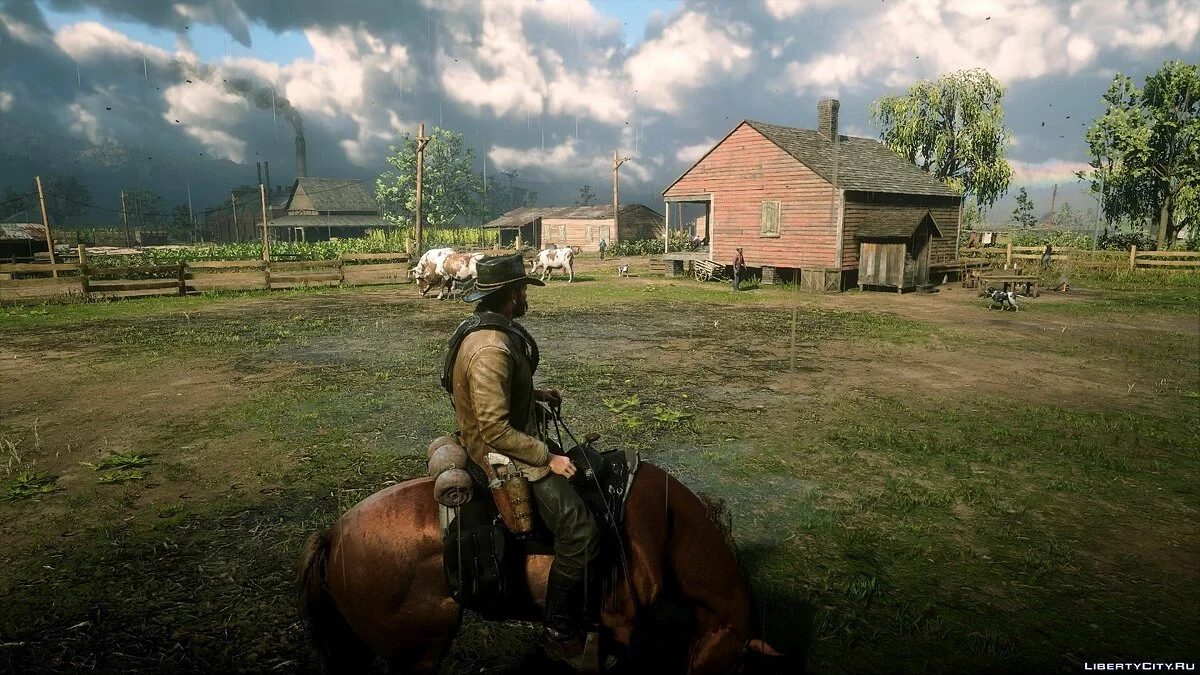 UHG Reshade - увеличение реалистичности графики / Red Dead Redemption 2