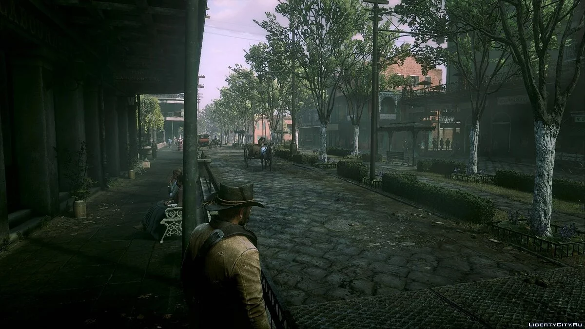 UHG Reshade - увеличение реалистичности графики / Red Dead Redemption 2