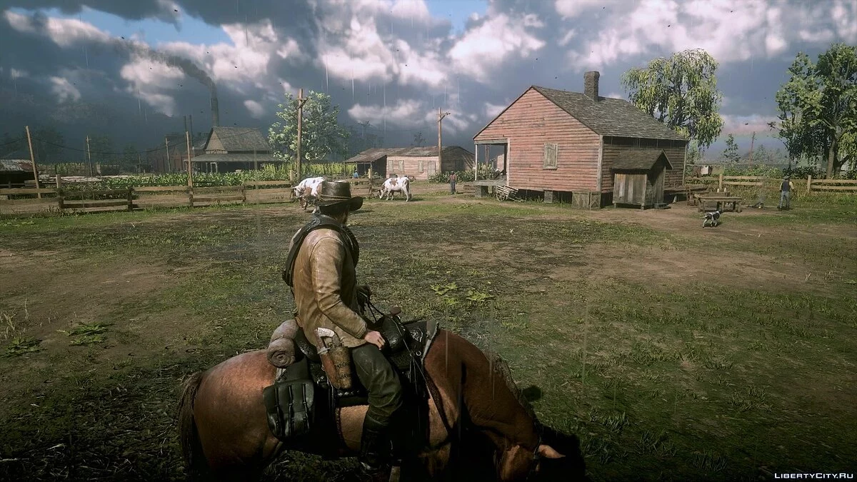 UHG Reshade - увеличение реалистичности графики / Red Dead Redemption 2