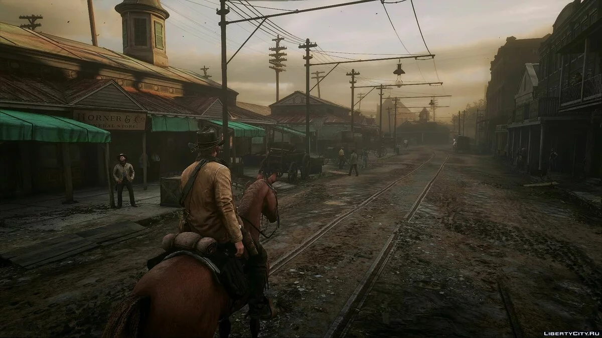 UHG Reshade - увеличение реалистичности графики / Red Dead Redemption 2