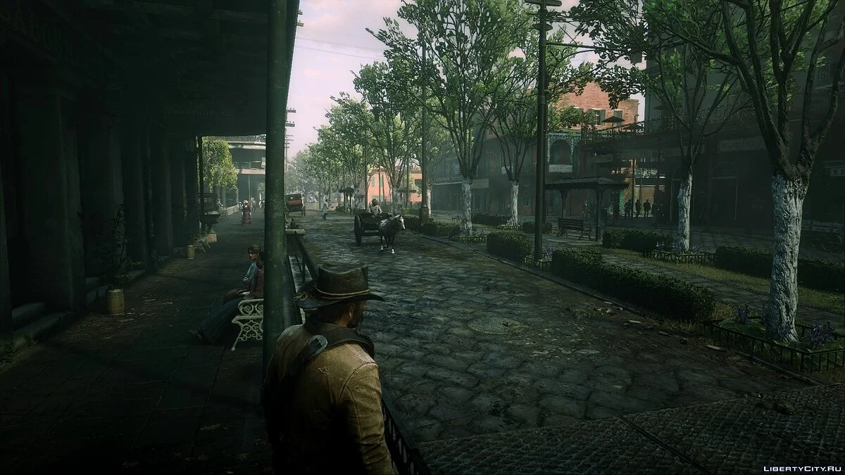 UHG Reshade - увеличение реалистичности графики / Red Dead Redemption 2