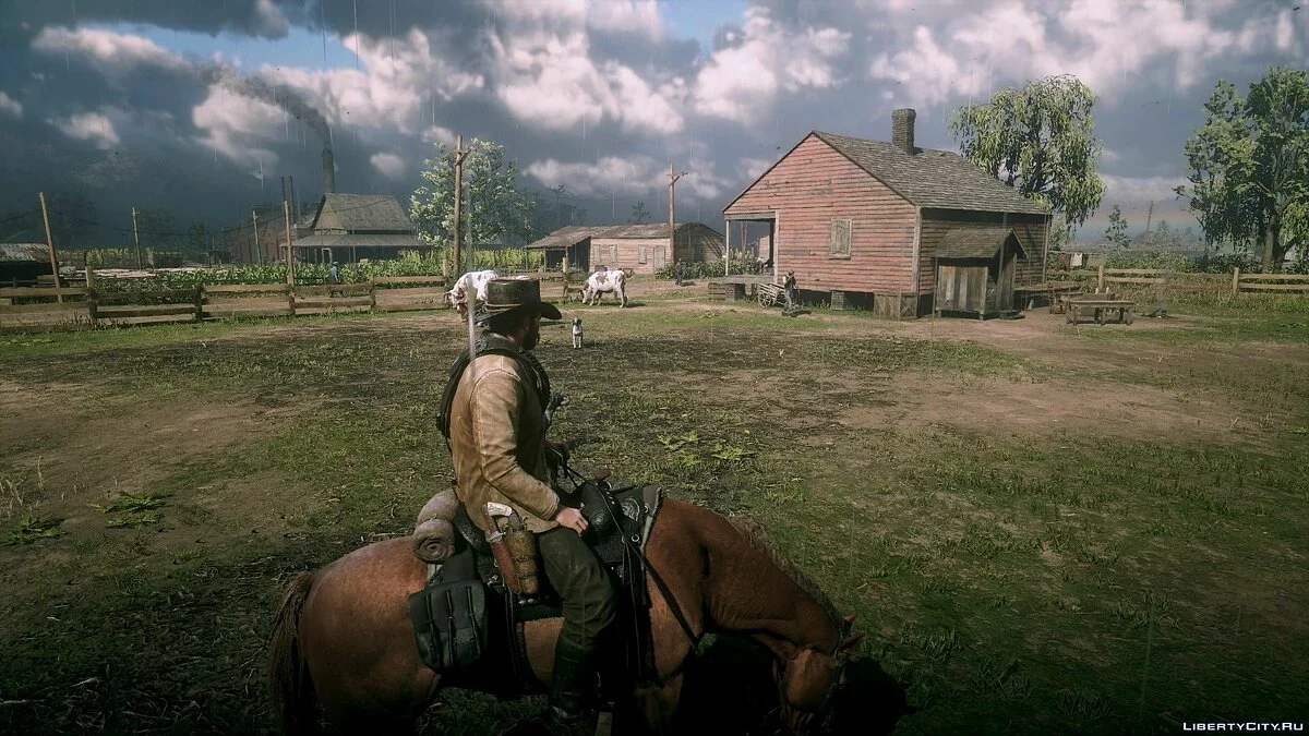 UHG Reshade - увеличение реалистичности графики / Red Dead Redemption 2