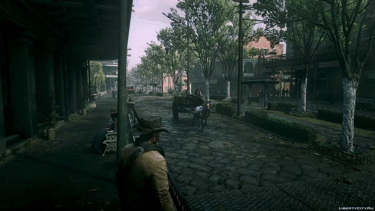 UHG Reshade - увеличение реалистичности графики / Red Dead Redemption 2