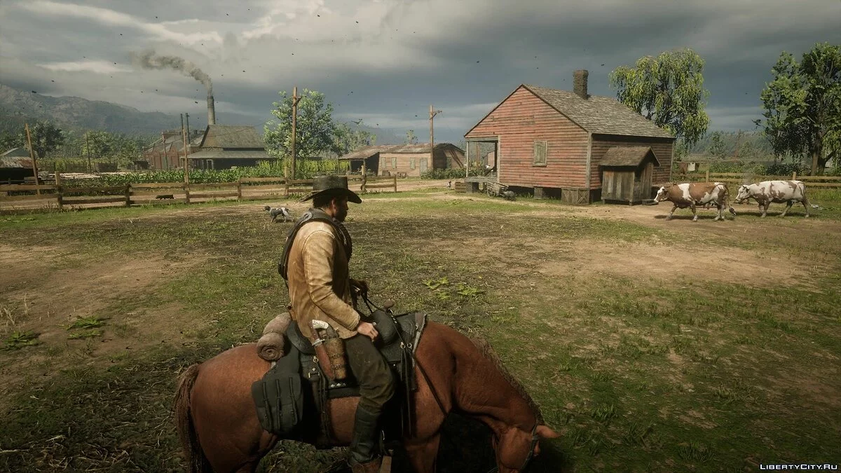 UHG Reshade - увеличение реалистичности графики / Red Dead Redemption 2