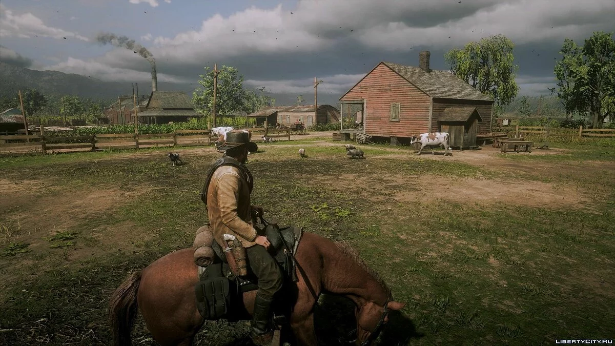 UHG Reshade - увеличение реалистичности графики / Red Dead Redemption 2