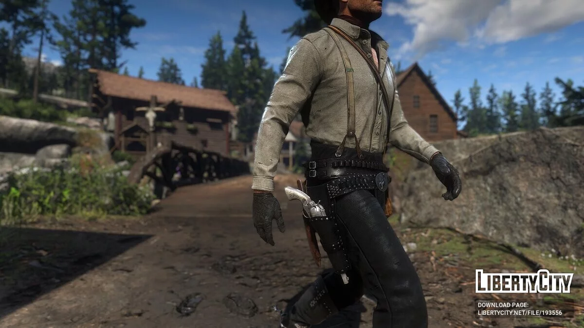 Новые пояса и кобуры [10.00] / Red Dead Redemption 2