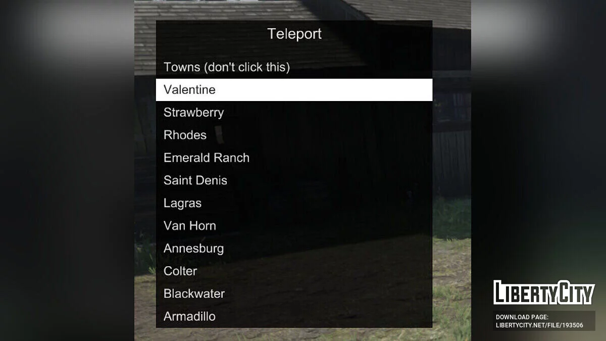 Новый Ist.ini для Lenny's Simple Trainer — все предметы/персонажи/оружие [1.1.1] / Red Dead Redemption 2