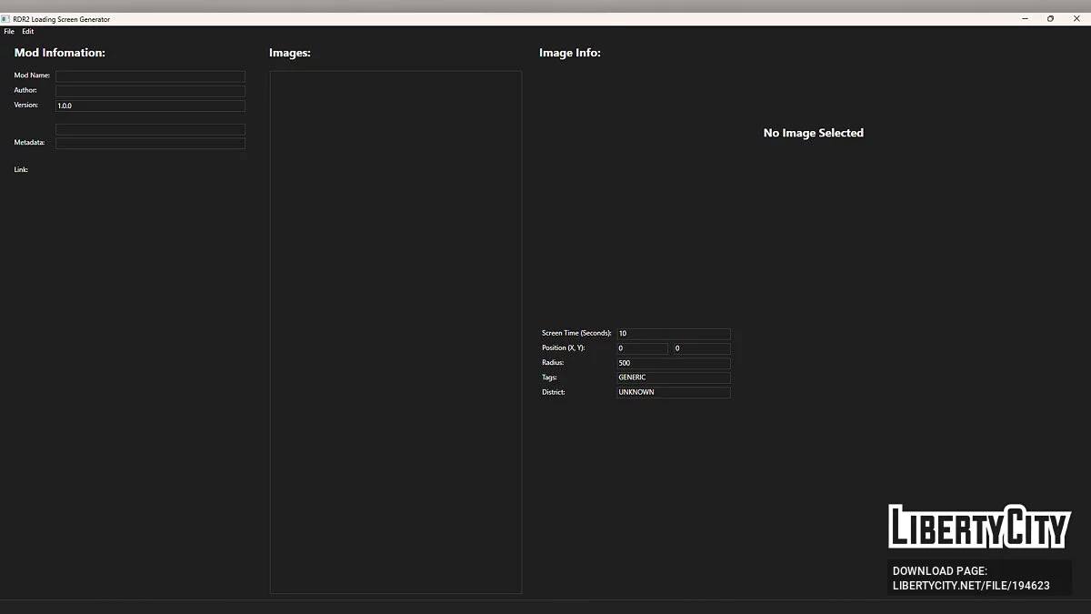 RDR2 Loading Screen Generator [1.0.0] / Red Dead Redemption 2