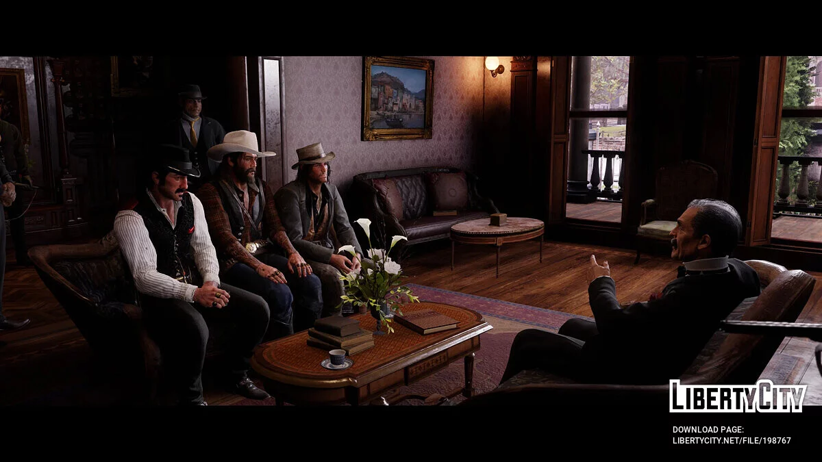 Персонажи из «Тумстоун: Легенда Дикого Запада» / Red Dead Redemption 2