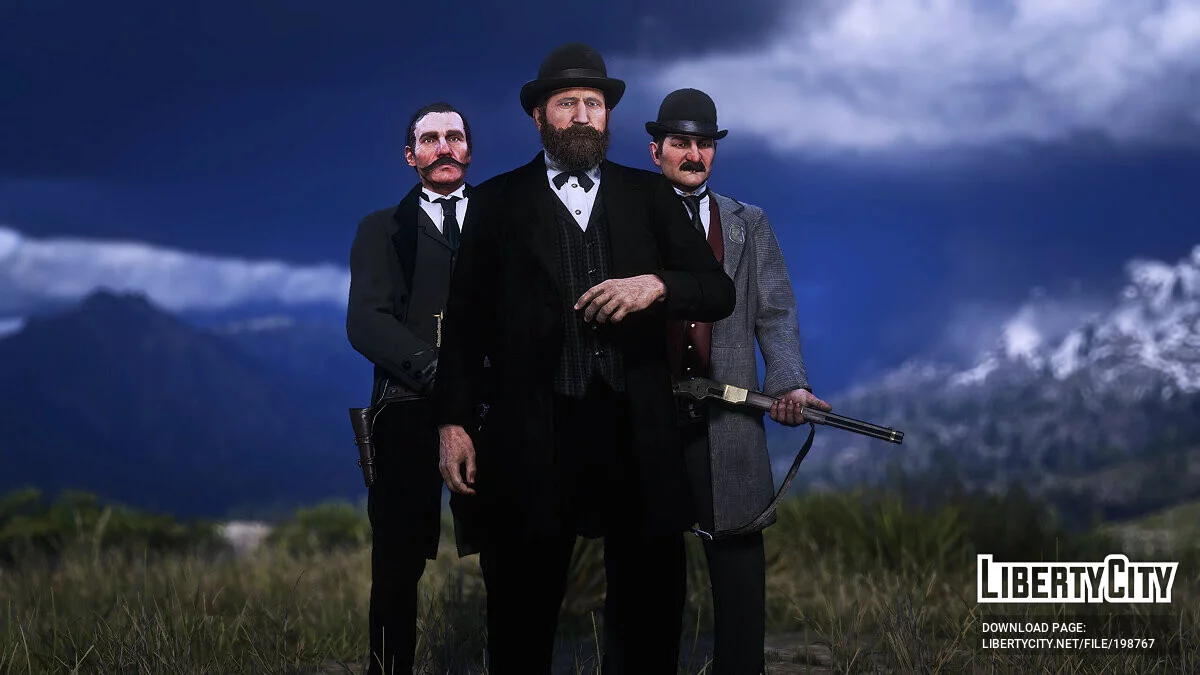 Персонажи из «Тумстоун: Легенда Дикого Запада» / Red Dead Redemption 2